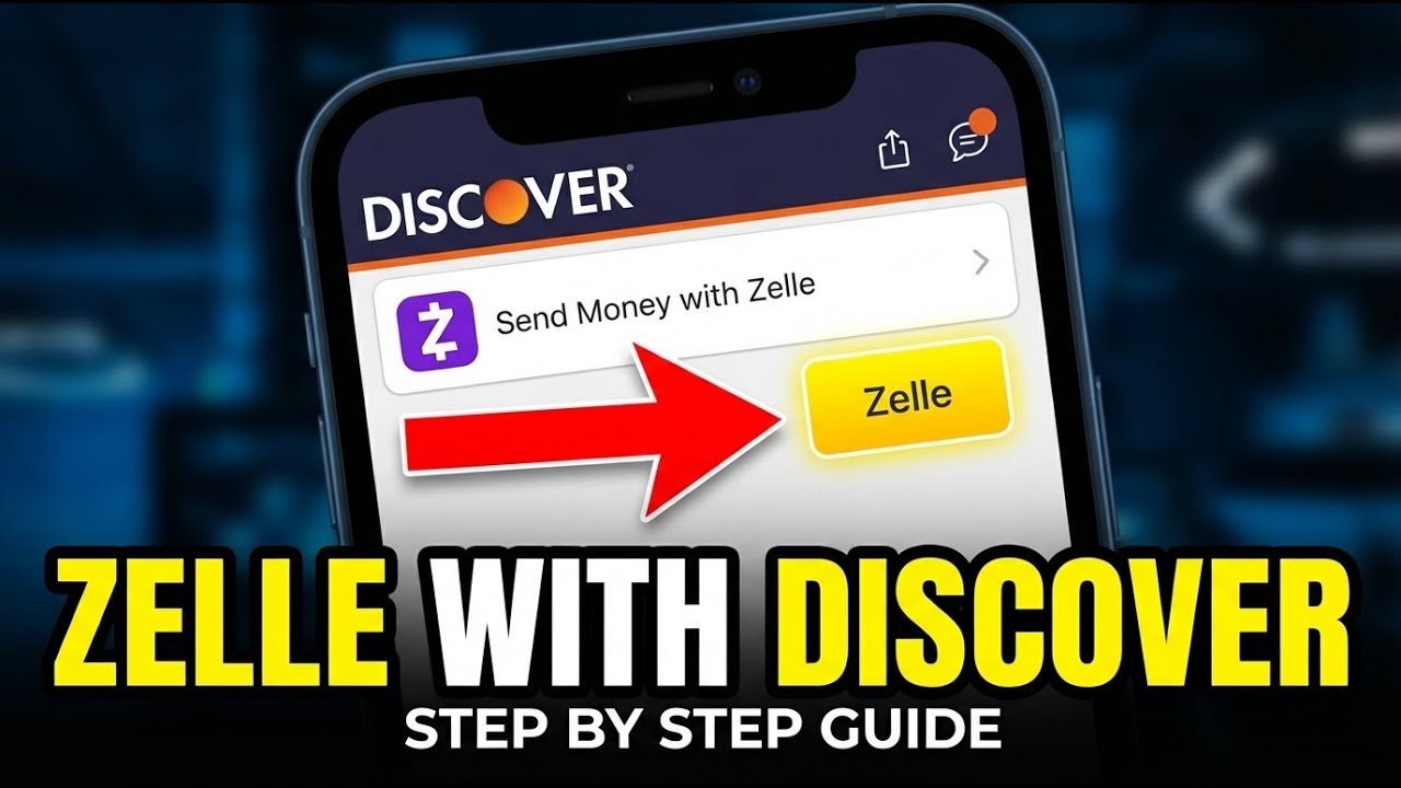 How to use Zelle with Discover checking account - Step by Step