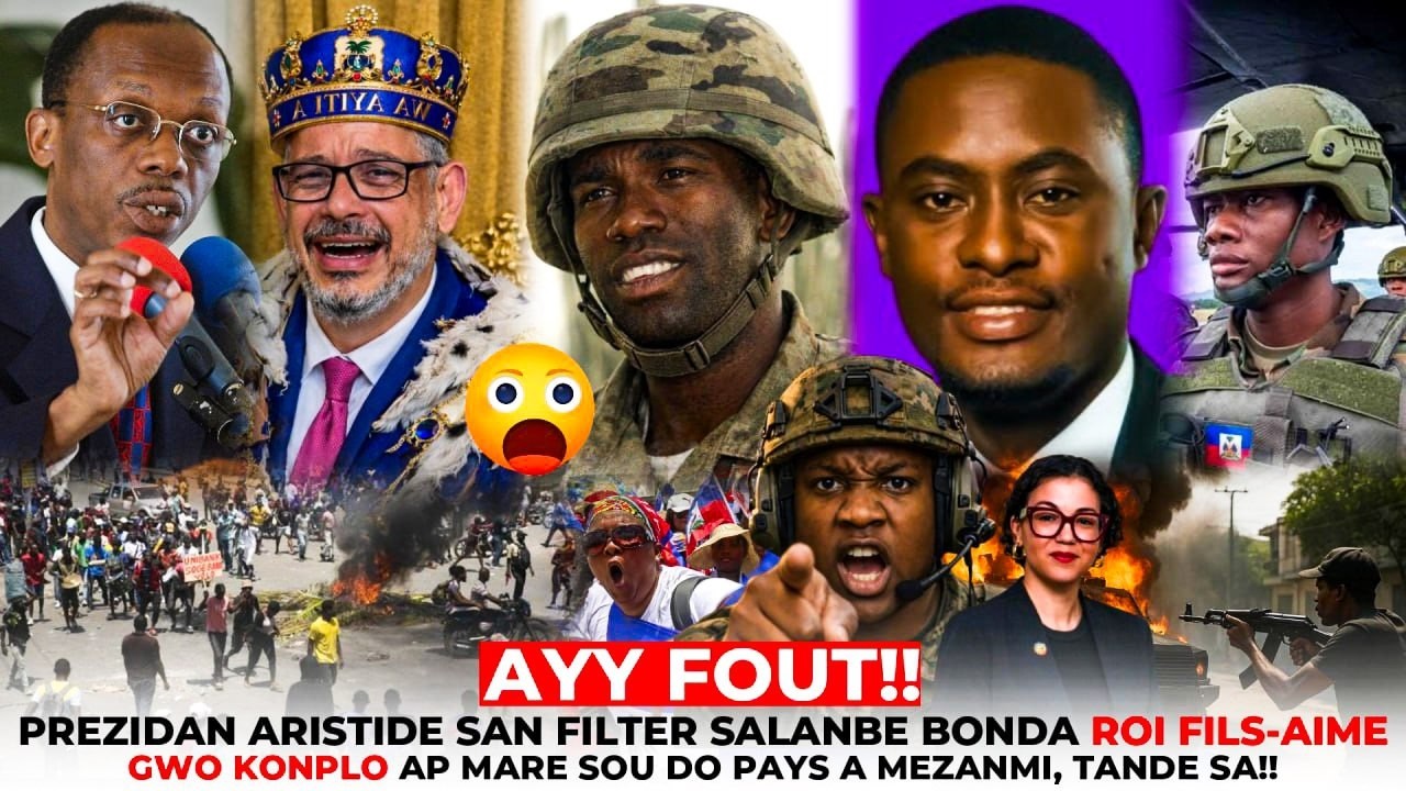 Ayy Fout: Lavalas La Pase Prezidan Aristide Fini Ak Roi Fils-Aimé!! Robens Telfort Dedouble, Konplo!