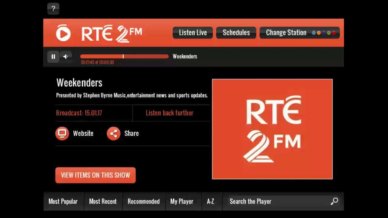 Tom Daley on RTE radio 2