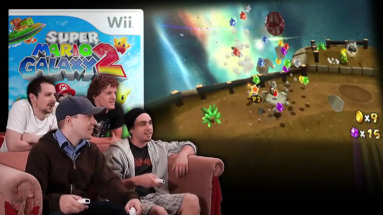 Cloud, Rock, and Drill Mario! - Super Mario Galaxy 2 - Video Games AWESOME!