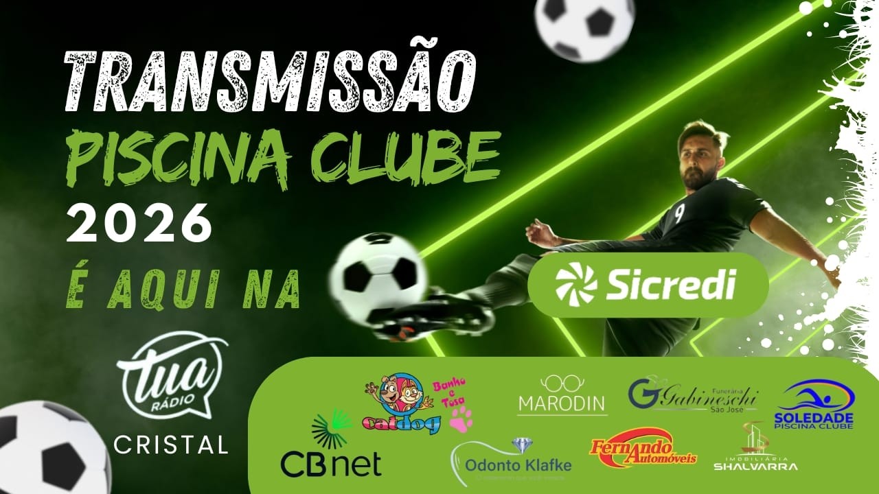 AO VIVO - TAÇA SICREDI DE FUTEBOL 7 DA SOLEDADE PISCINA CLUBE