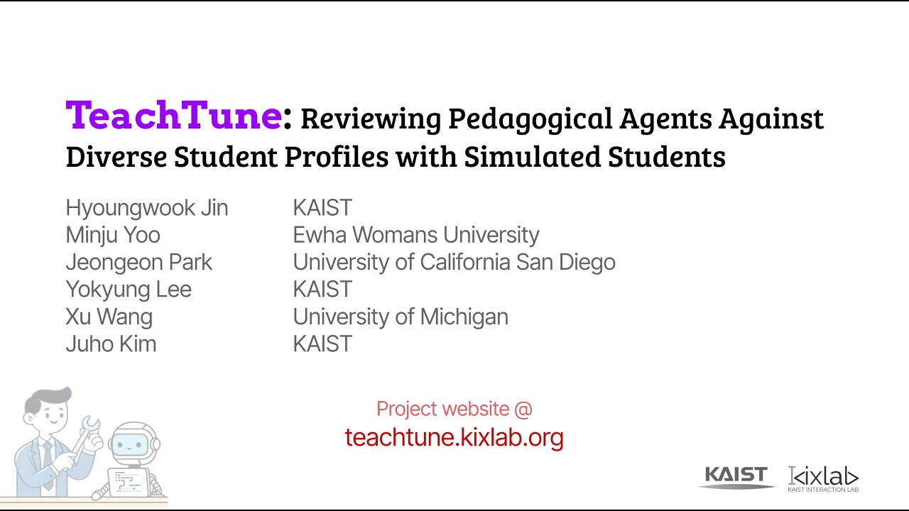 TeachTune CHI 2025 Presentation