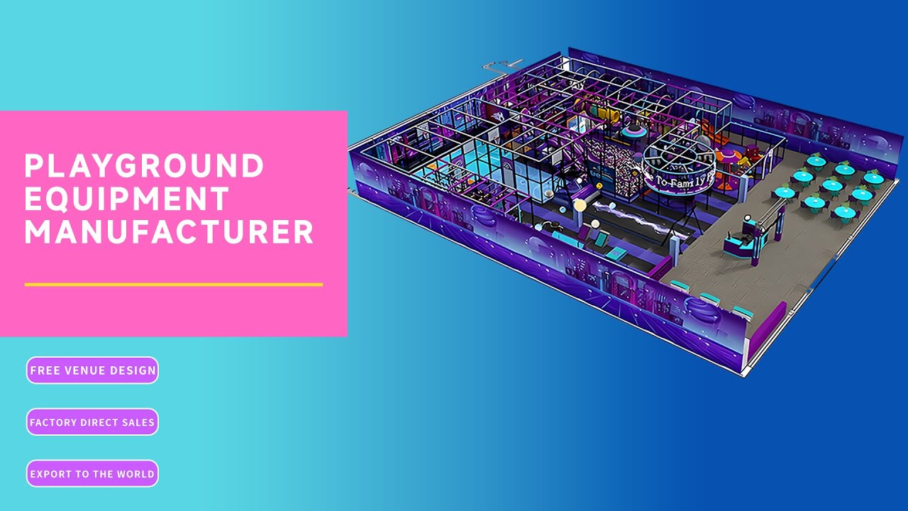 Children's indoor playground equipment soft play slide combination manufacturer