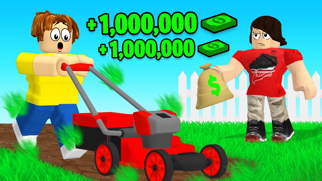 GRASS = CASH In ROBLOX! (Simulator)