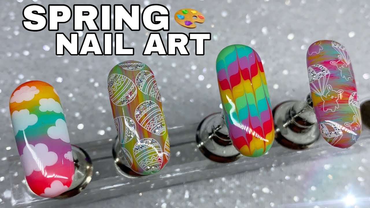 🎨COLOURFUL EASTER GEL NAIL ART | ISABELMAYNAILS