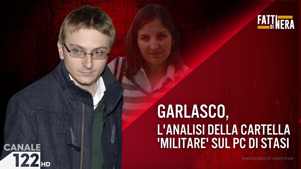 GARLASCO, L'ANALISI DELLA CARTELLA 'MILITARE' SUL PC DI STASI