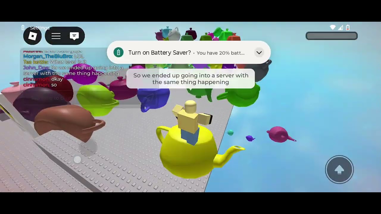 Dodge the teapots of doom with @Morgan_TheGuy and @EpicGaming4040 