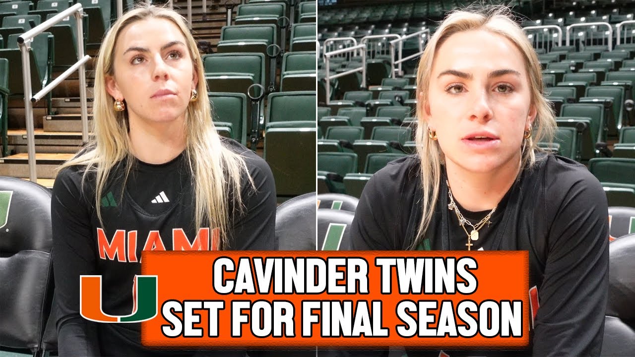 Haley Cavinder & Hanna Cavinder Preview MIami 2024-25 Season at Media Day