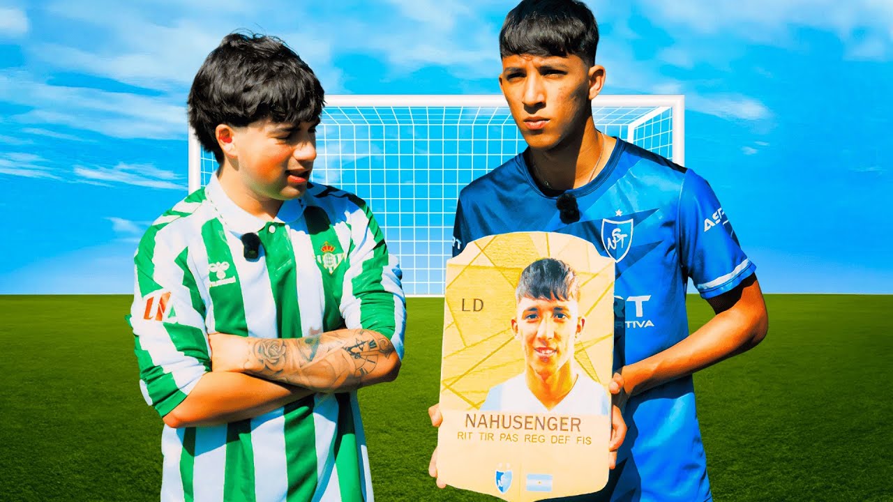 ¿QUE TAN BUENO ES NAHUSENGER JUGANDO AL FUTBOL?
