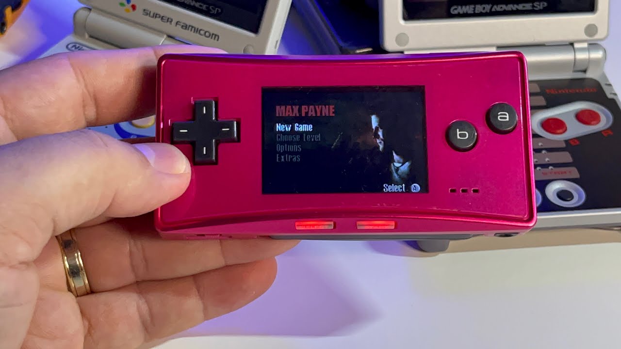 Max Payne | Nintendo Gameboy Micro handheld gameplay