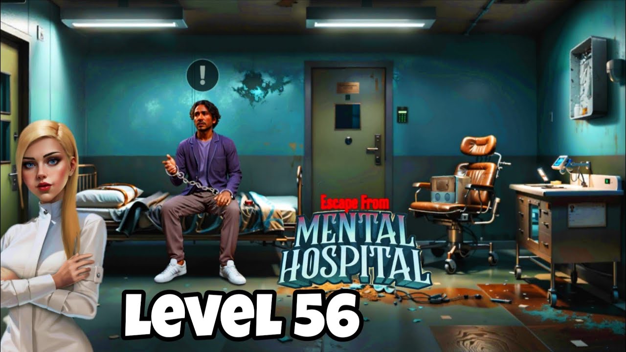 ESCApe FroM MenTAl HosPItaL / level 56  gameplay