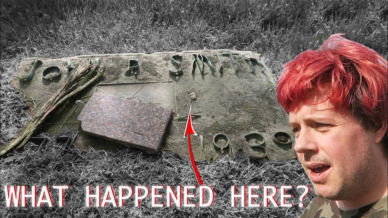 Very Strange Damage in Old 1800s Graveyard