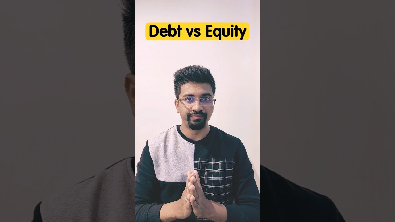 Equity vs Debt ? What is equity ? What is debt ? How to get money for business ?  #shorts #economy