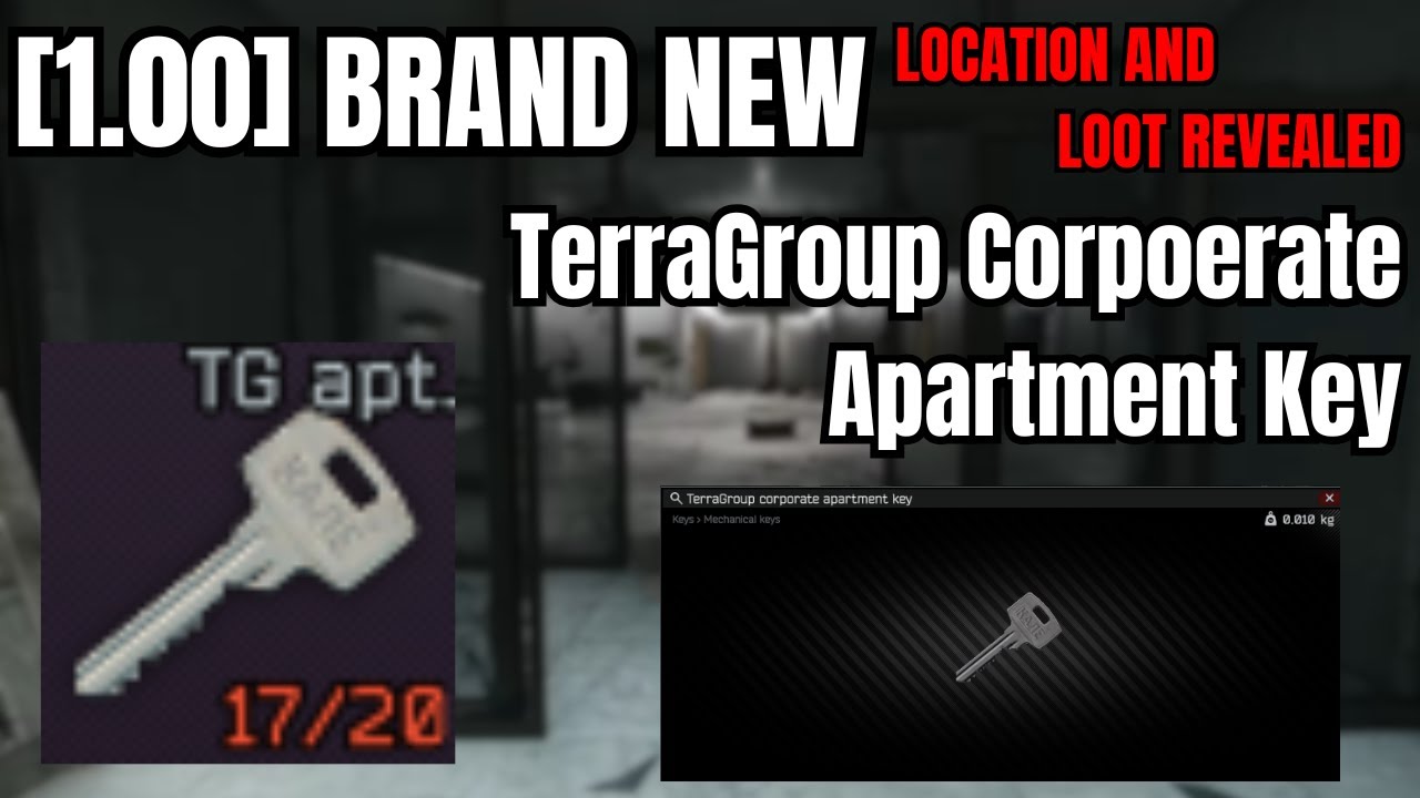 [1.00] Полное руководство по ключам от корпоративных квартир TerraGroup (новый ключ на Streets of...