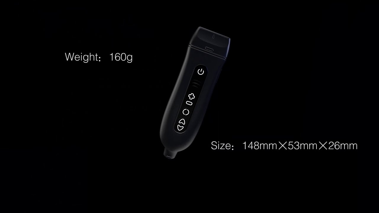 Abdominal exam with Youkey Q7 wireless ultrasound