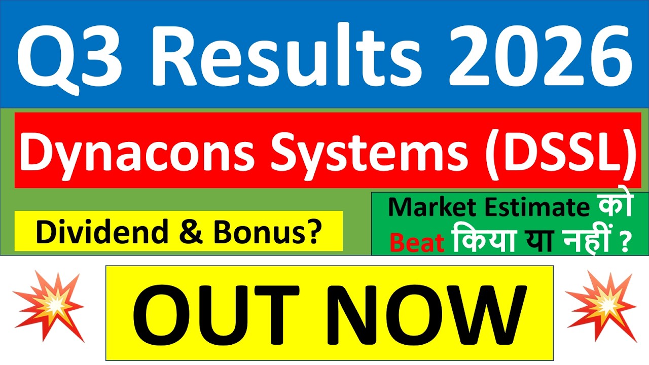 Dynacons Systems q3 results 2026 | DSSL Q3 results today | Dynacons Systems Share News | DSSL Share