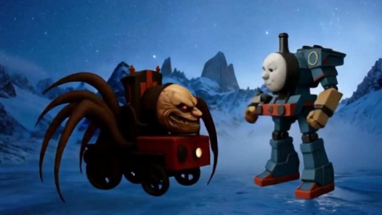 Thomas Robot VS Choo Choo Charles Battle Showdown