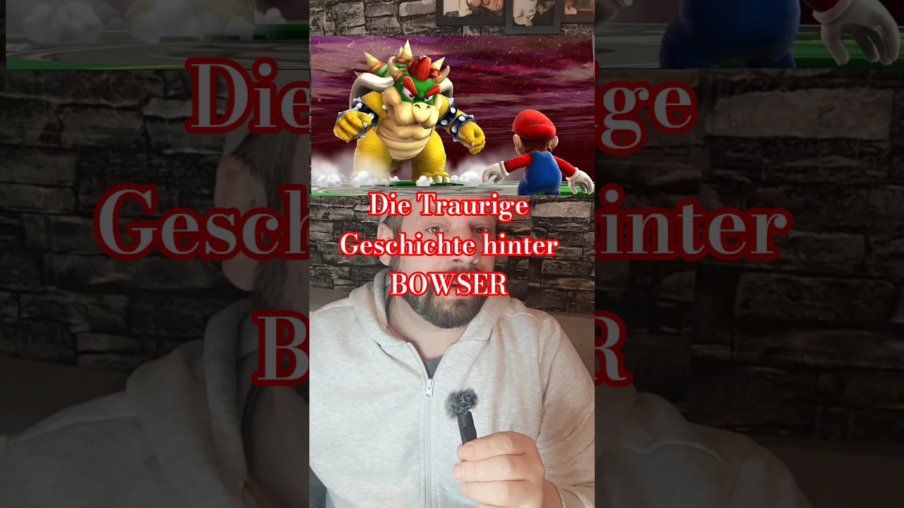 Super Mario: Was, wenn Bowser nie b&ouml;se war&hellip; sondern nur einsam? 💔 #supermario #bowser #shorts