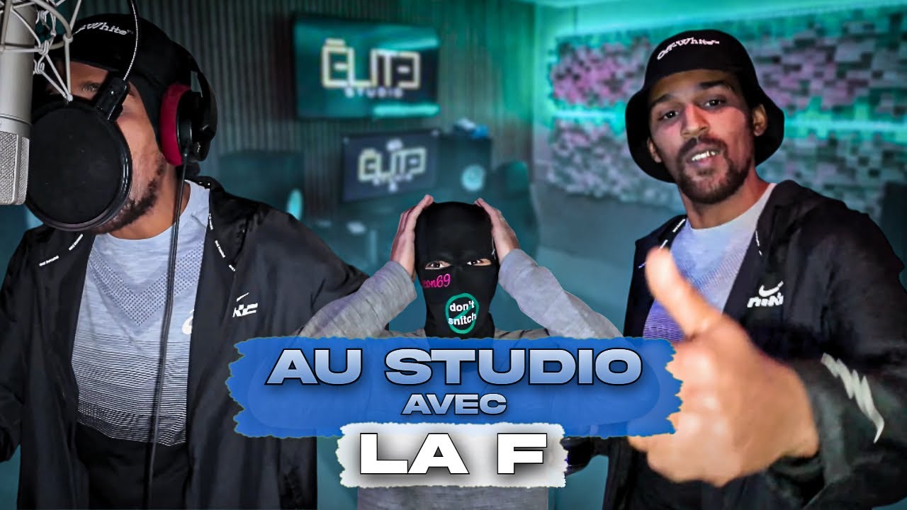 LA F nous fait 3 SONS en 3 HEURES au studio ! (il détruit la cabine)