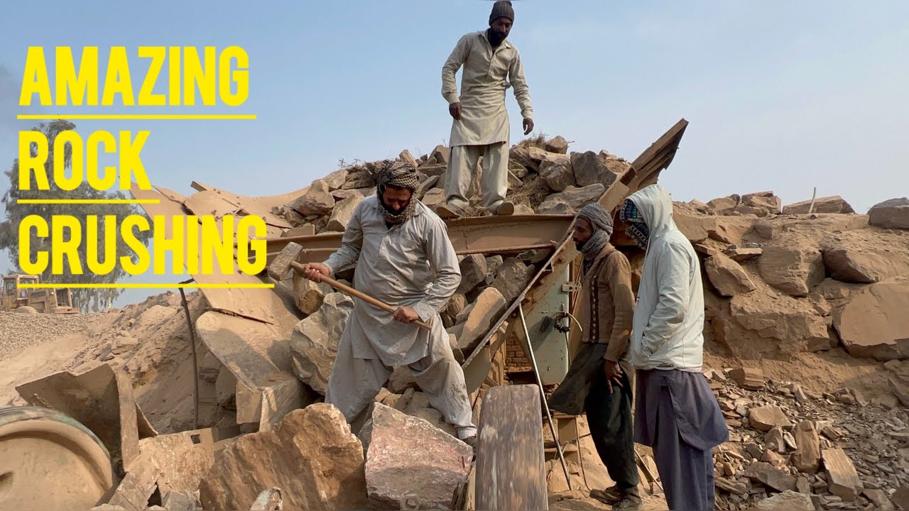 Asmar cutting proses #asmarcutting #rockcrusher #skills #excavator #sandmentcrushing #bulldozer 