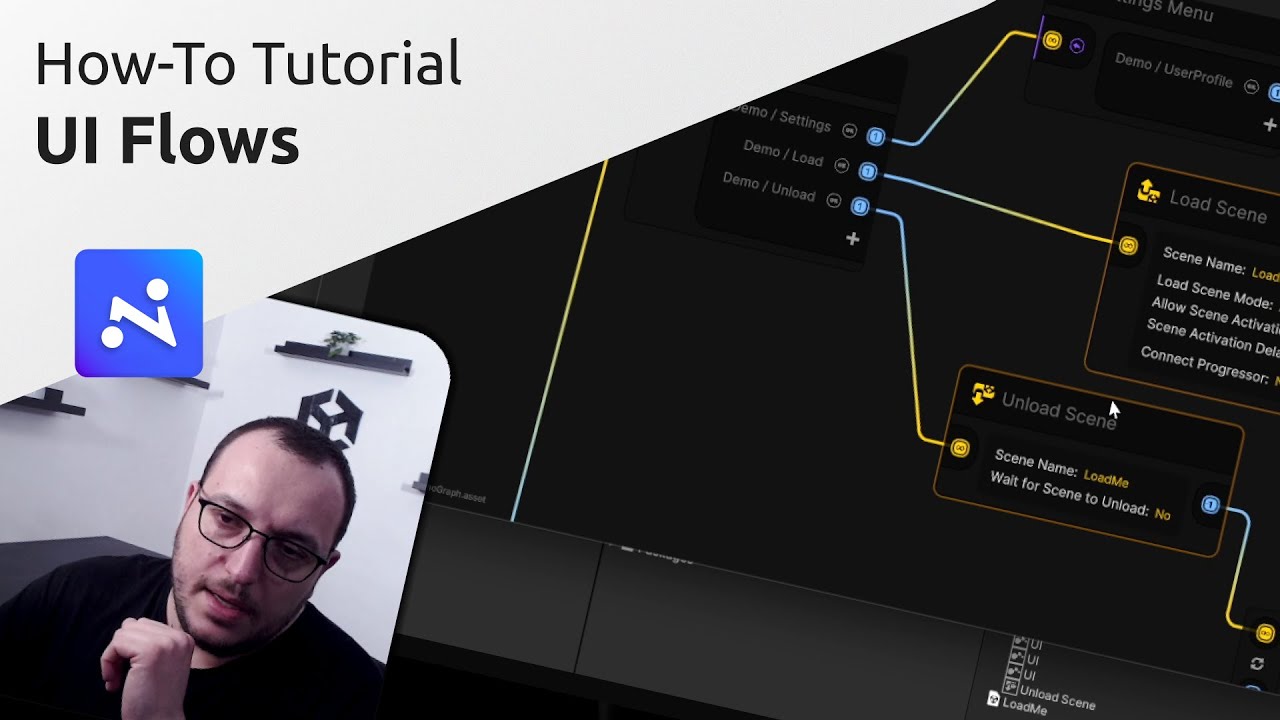 UI Flow - Nody Tutorial - How to create a UI in Unity - Doozy UI Manager - How-To Tutorial