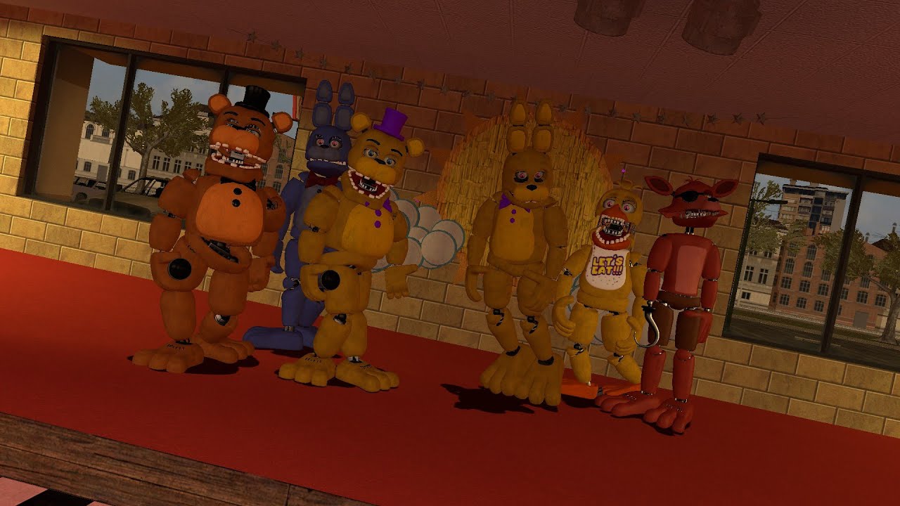 FNAF Gmod the abandoned diner season 1 episode 1 new friends