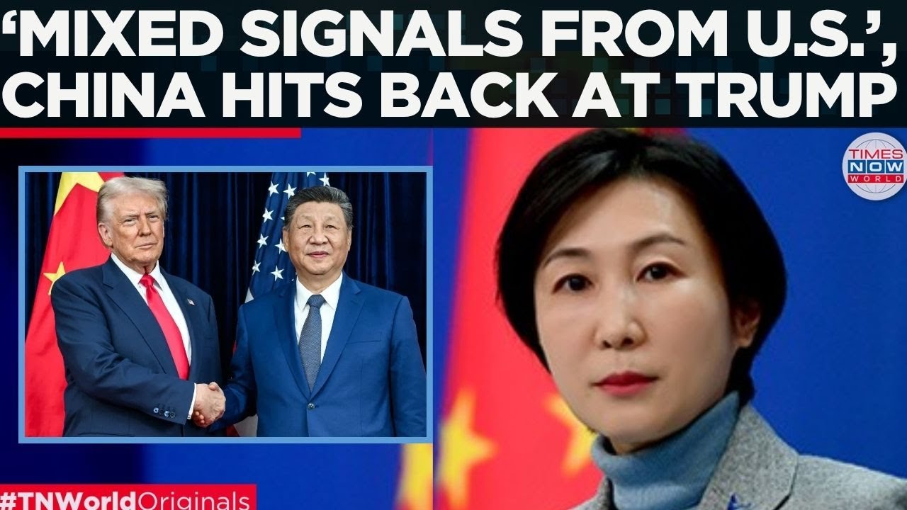 CHINA WARNS WASHINGTON, MFA Says 'Global Stability Demands Respect, Not Double Talk' | World News
