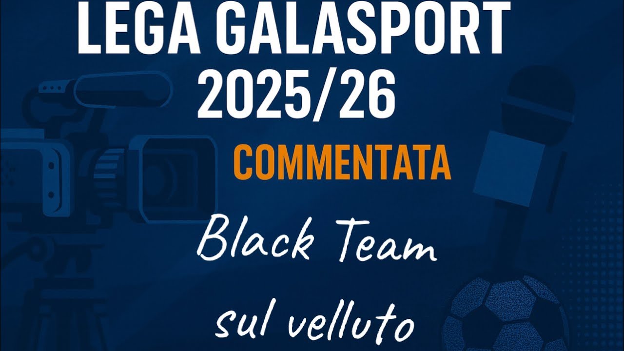 Lega GalaSport 25/26 - F.c. Jegher vs Black Team - Open Champions League - prima giornata 