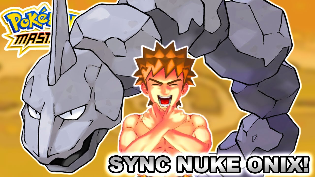D-D-DAMAGE? SYNC NUKE DPS BROCK & ONIX 3V9 FULL FORCE BATTLE ROUND 2! | Pokemon Masters