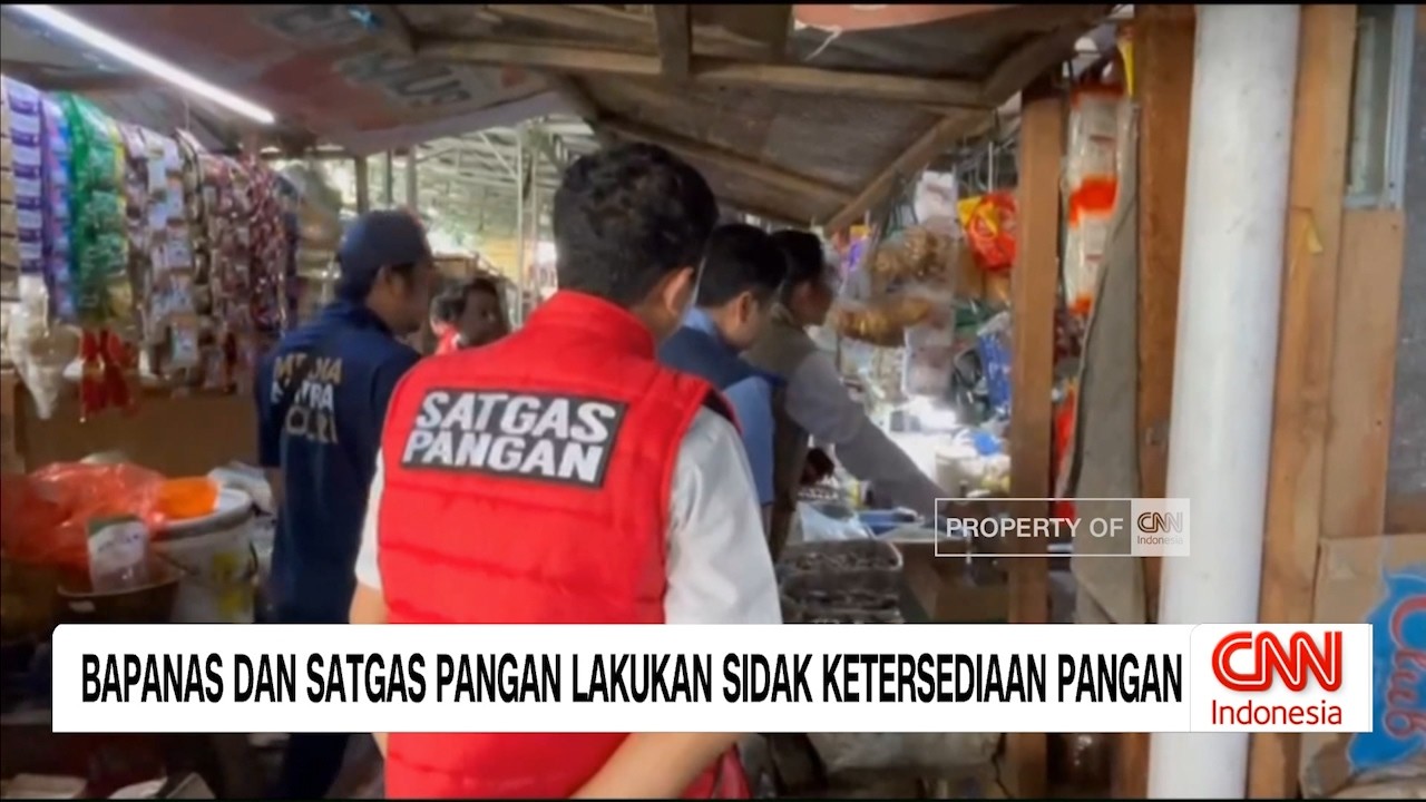Bapanas dan Satgas Pangan Lakukan Sidak Ketersediaan Pangan