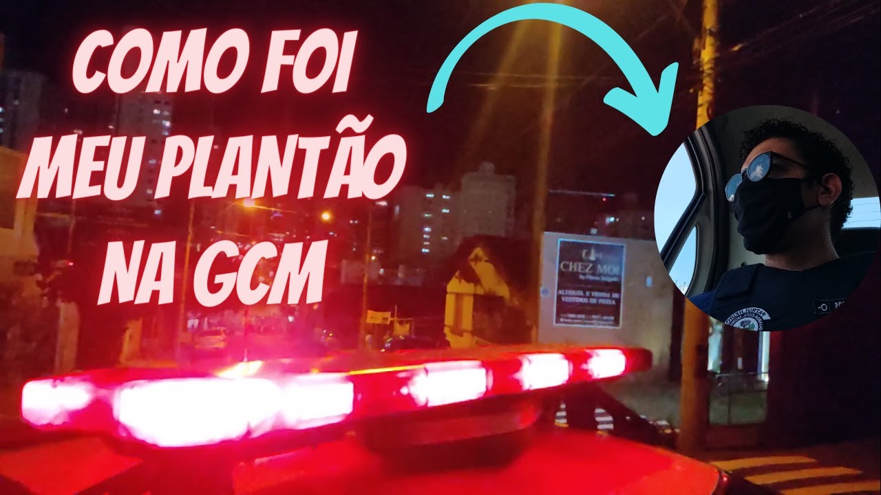 Trabalhei 12 horas na GCM e estudei | Vlog de um dia de plantão