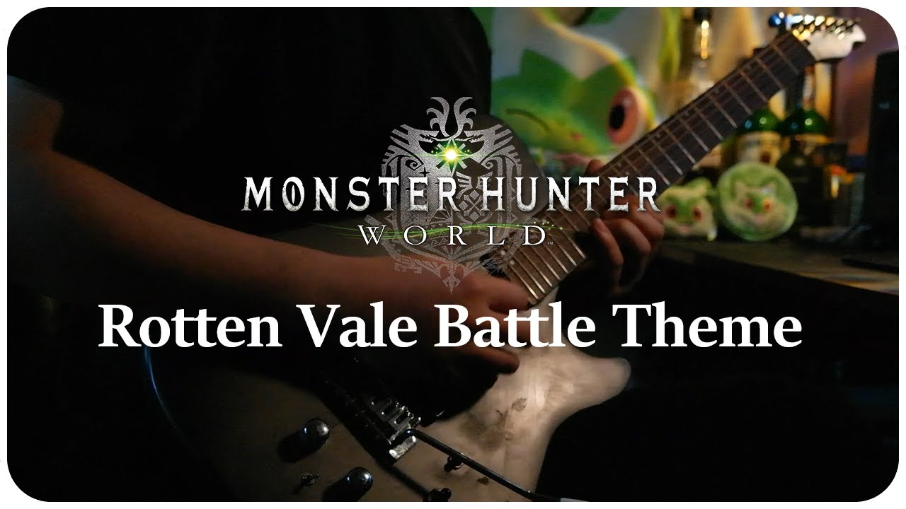 히히! 독기발사!  [Monster Hunter World - Rotten Vale Battle Theme Guitar Cover]