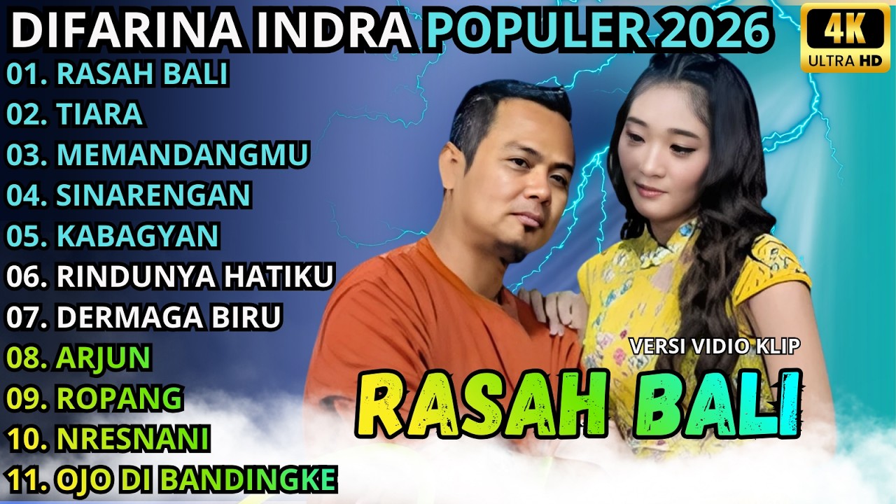RASAH BALI - TIARA - MEMANDANGMU || DIFARINA INDRA FULL ALBUM - OM ADELLA TERBARU 2026