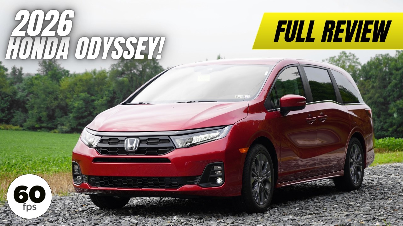 2026 Honda Odyssey Review | The FASTEST Minivan!