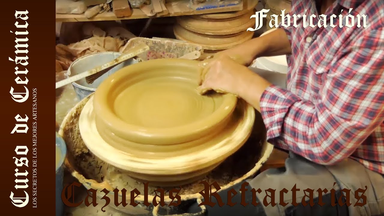 Curso de Cerámica - Fabricar Cazuela de Barro Refractario