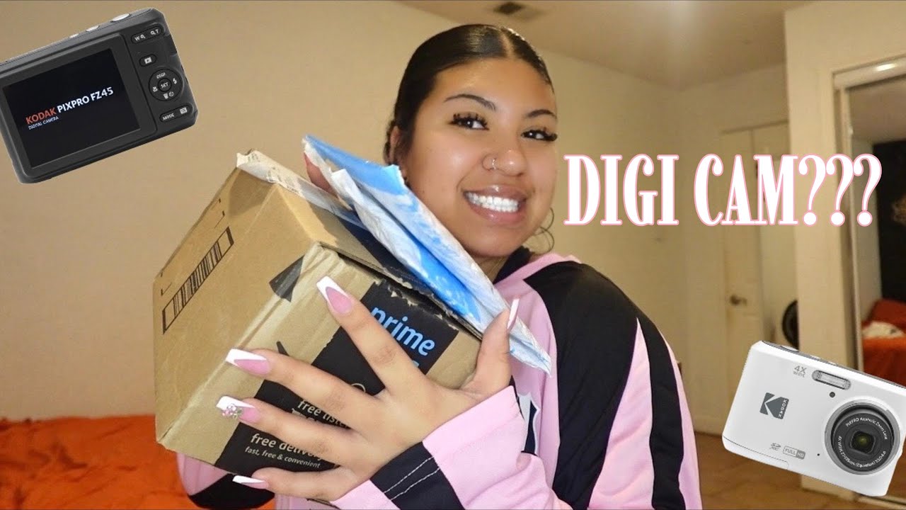 unbox my first digital camera with me!! | Kodak Pixpro FZ45 | picture quality?