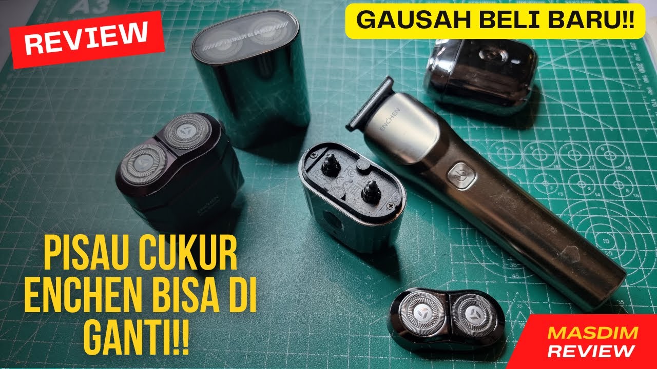 Ternyata Mata Pisau Bisa Diganti❗❗Full Review Enchen Alat Cukur❗ #review #tutorial