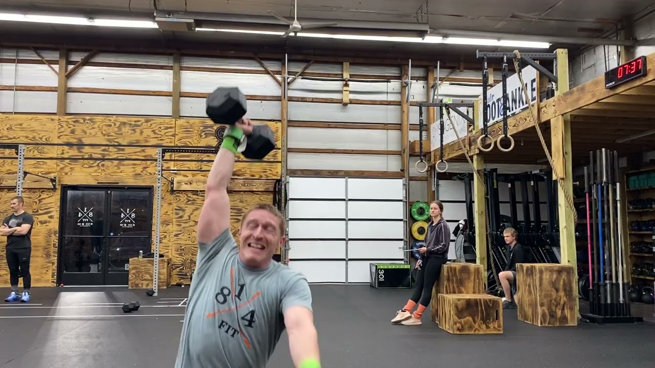 CrossFit open 26.2 first attempt