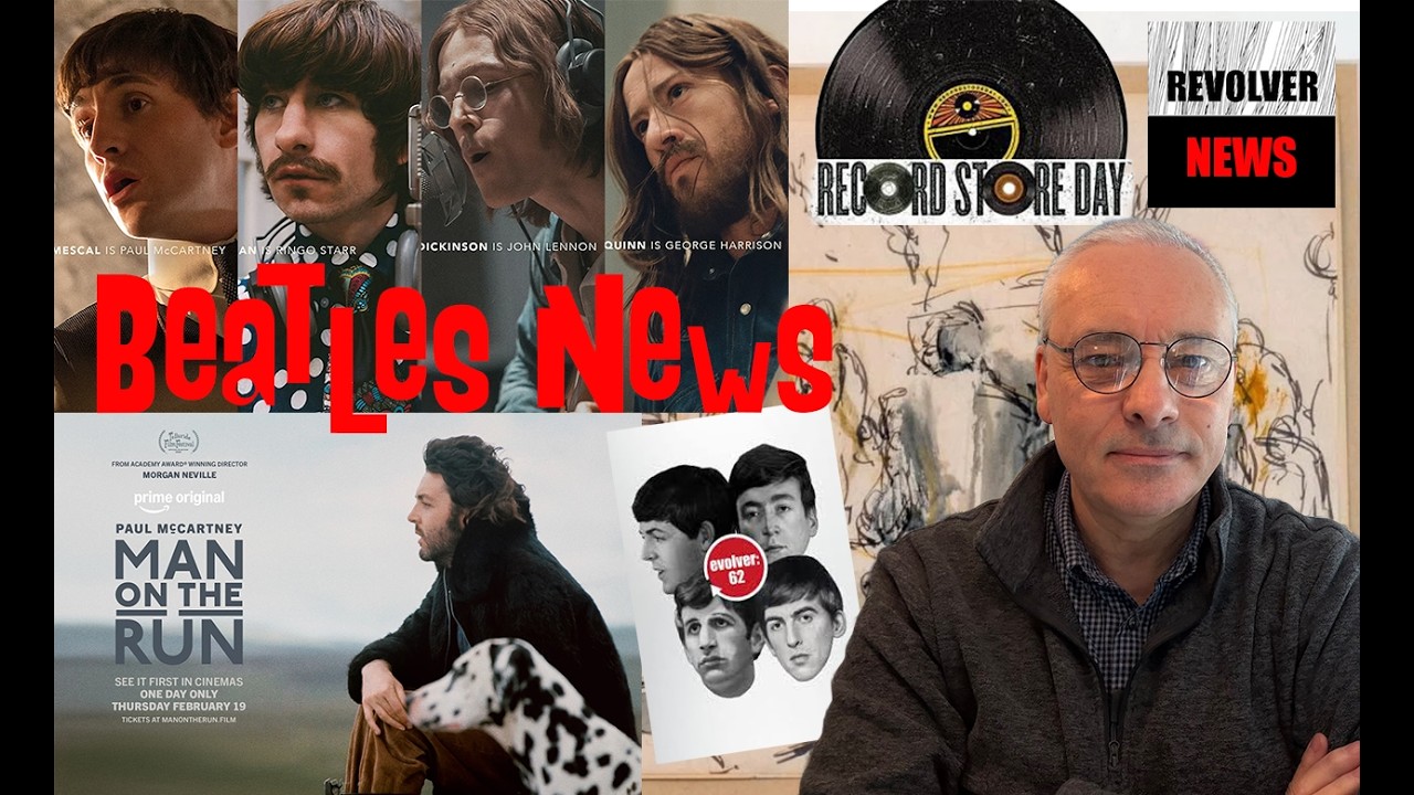 Beatles News: Feb Fab News including Beatles Biopics, RSD 26, Man on the Run and Evolver 62 and more