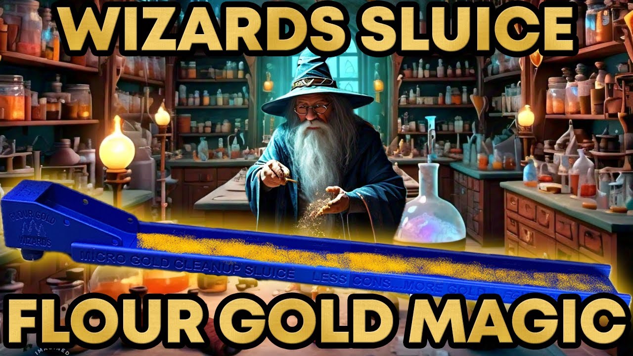 Flour Gold Wizards Micro Cleanup Sluice Equipment Review