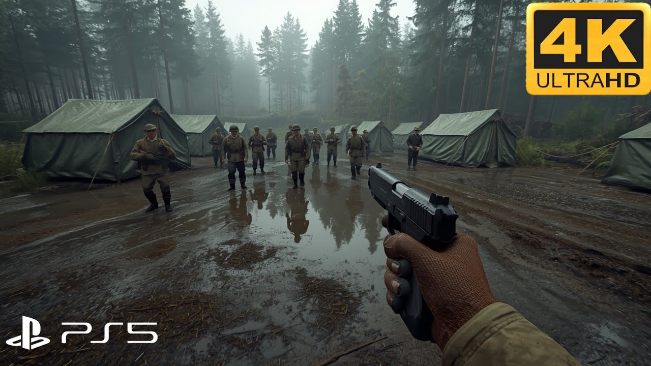 Call of Duty PS5 Deadly German Forest &ndash; Ultra Realistic Mission | 4K 60FPS HDR Gameplay