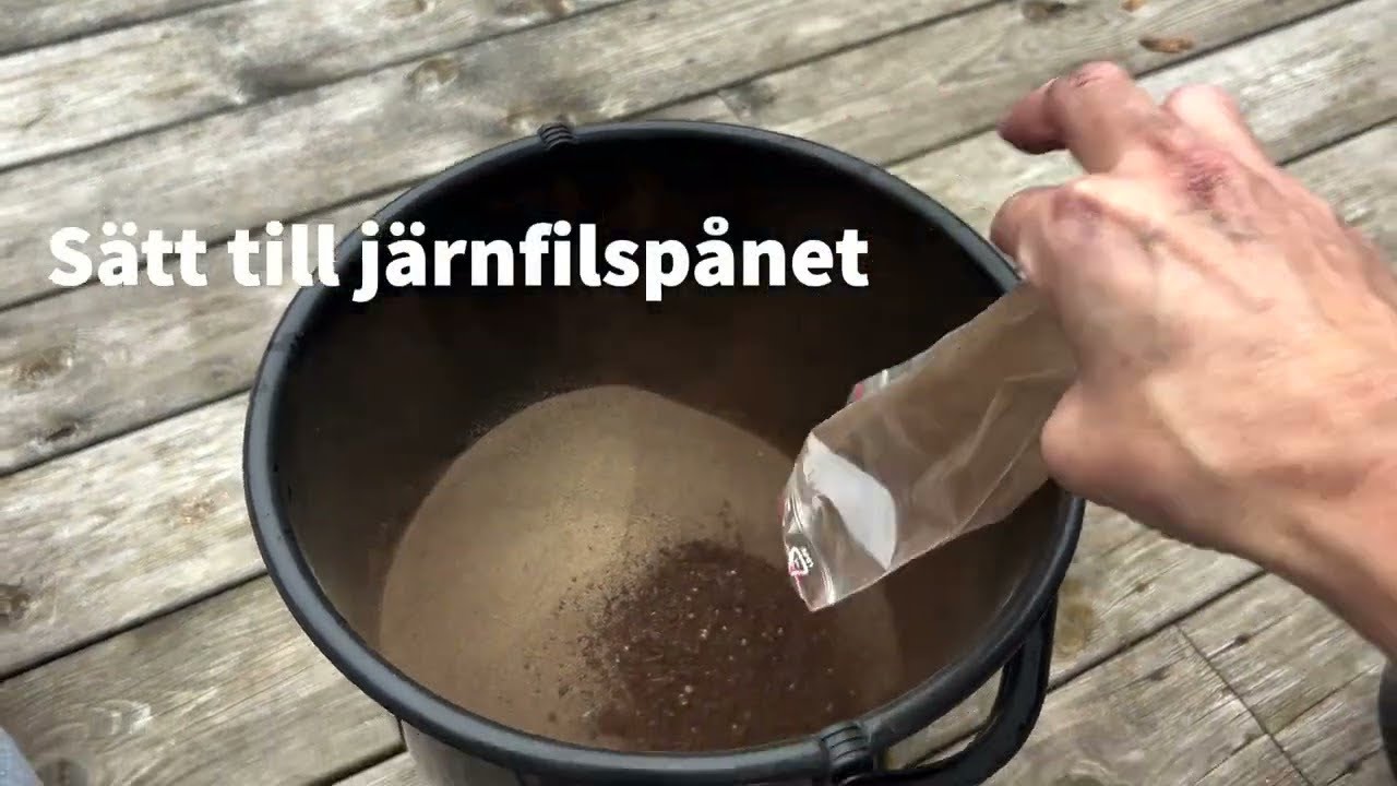 Så här bytte jag lera på vedspisens ugnstak!