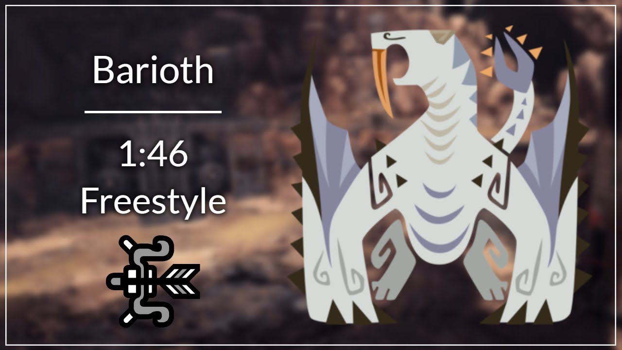 [MHWI PC] Barioth - Bow 1:46