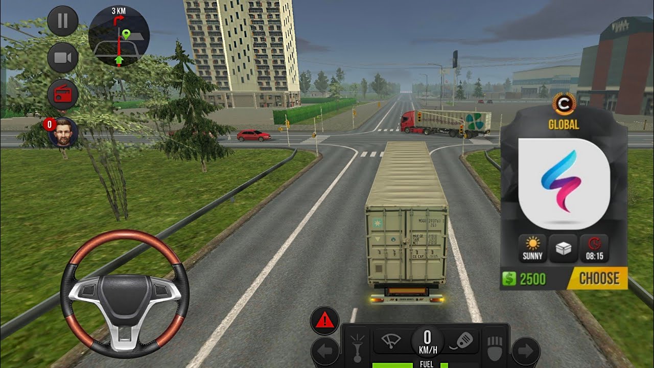 Truck Simulator : Europe | GamePlay | JOB'S LVL - 1 | Zuuks | CHALLENGE | GLOBAL | 08:15 | GW | WWG
