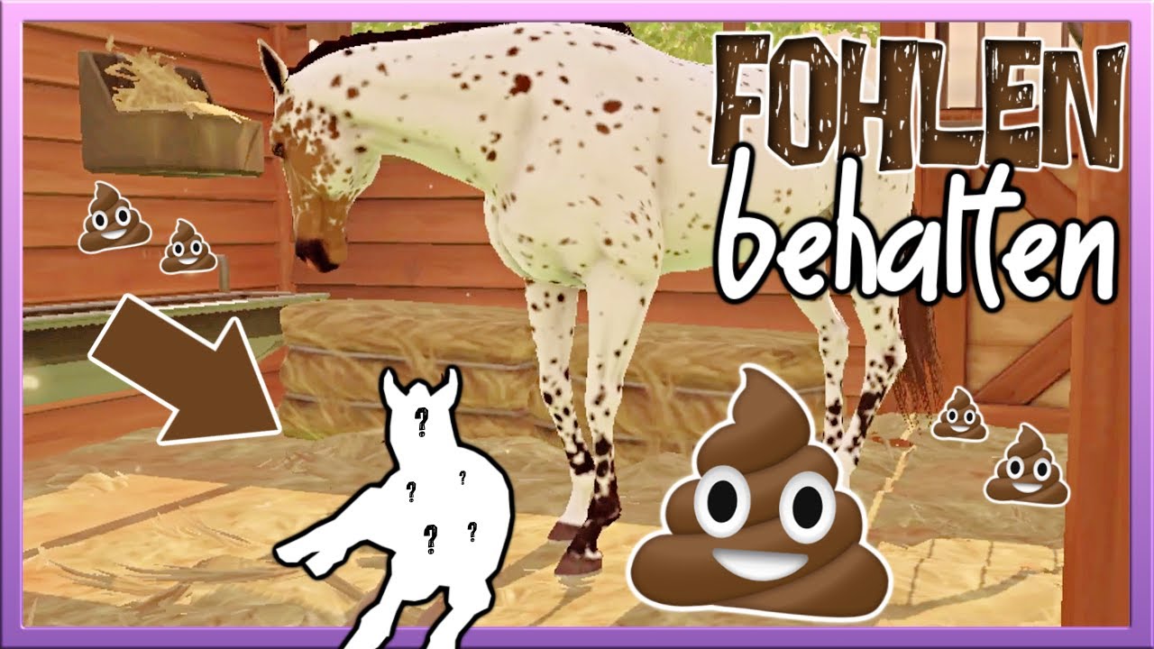 ich behalte ein FOHLEN 🐴💩 weil ich nicht weiß was es für eine FARBE hat 🤦🏻 Rival Stars Horse Racing