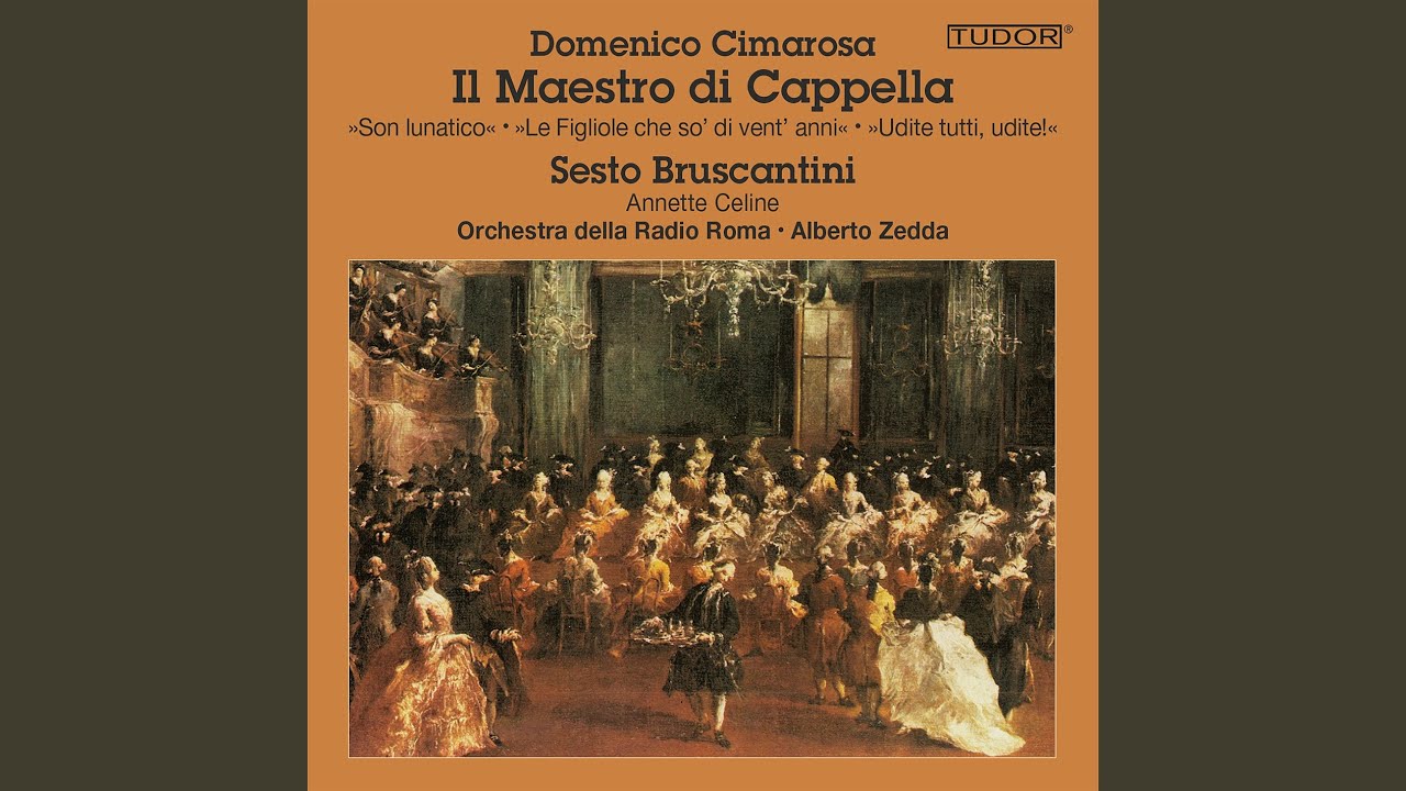 Il Maestro di Cappella: II. »Se mi danno il permesso, un'aria canterò»
