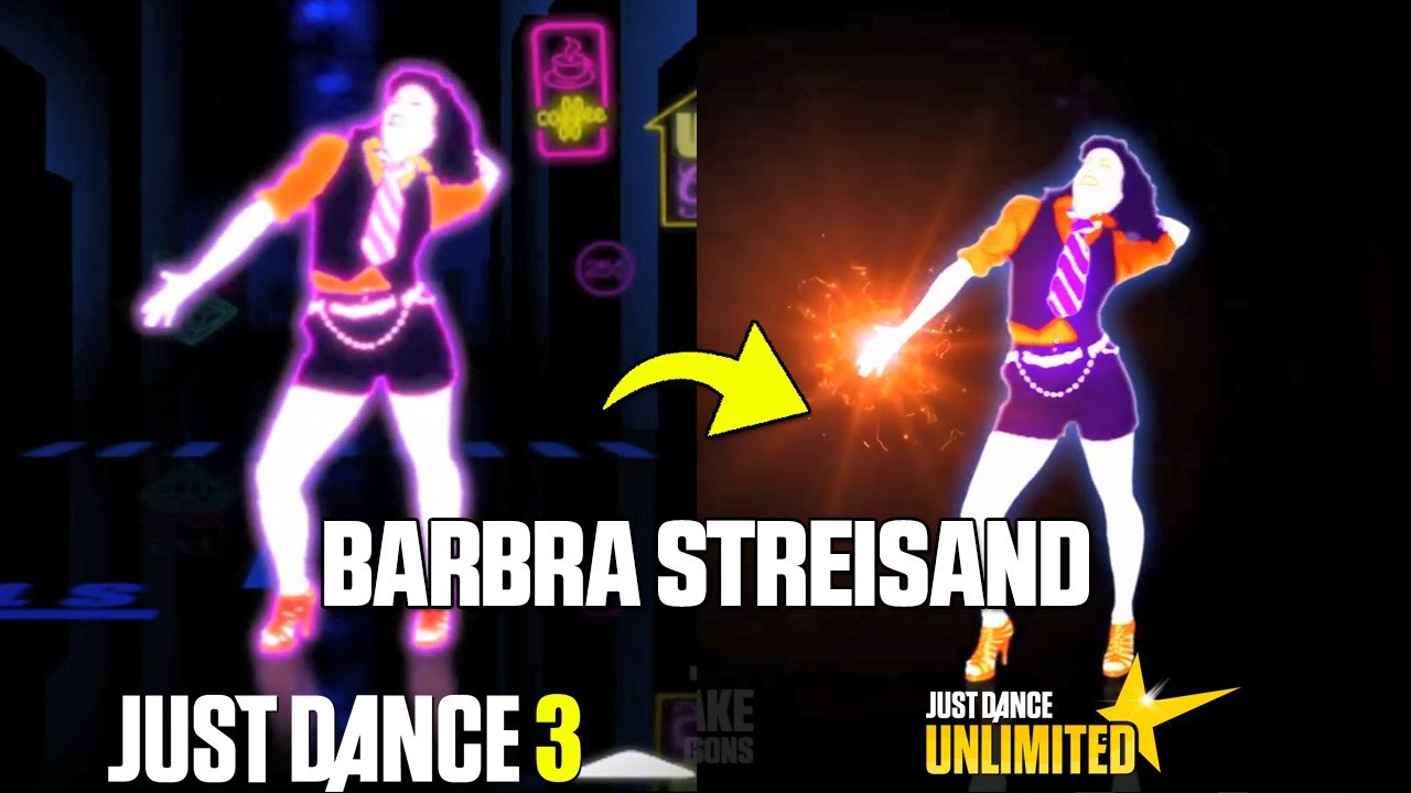 JUST DANCE COMPARISON - BARBRA STREISAND | Duck Sauce