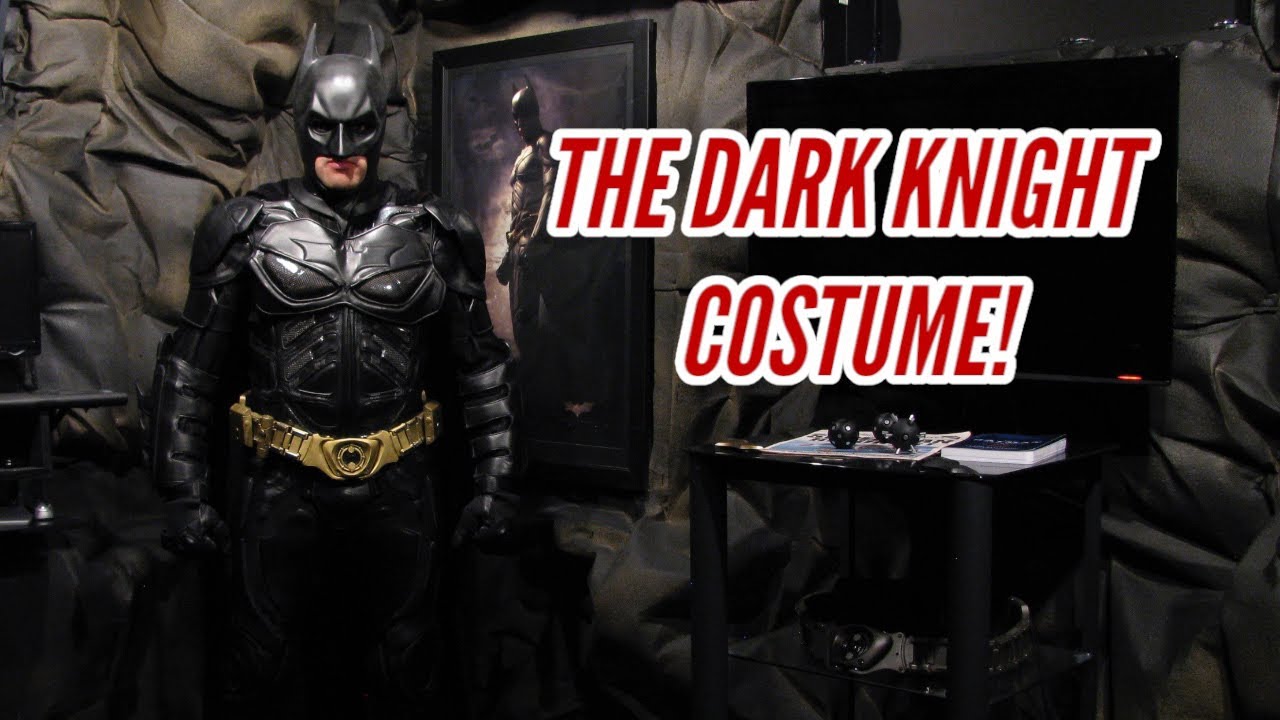 Here’s my Batman The Dark Knight costume!