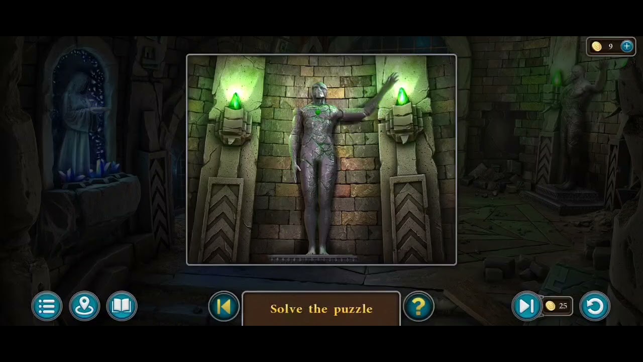 Legendary Tales 4 Chapter 2 (Bonus) Walkthrough of Puzzles - Statue