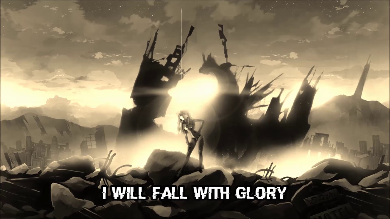 Nightcore || Falling With Glory - Fight With Honour Lyrics
